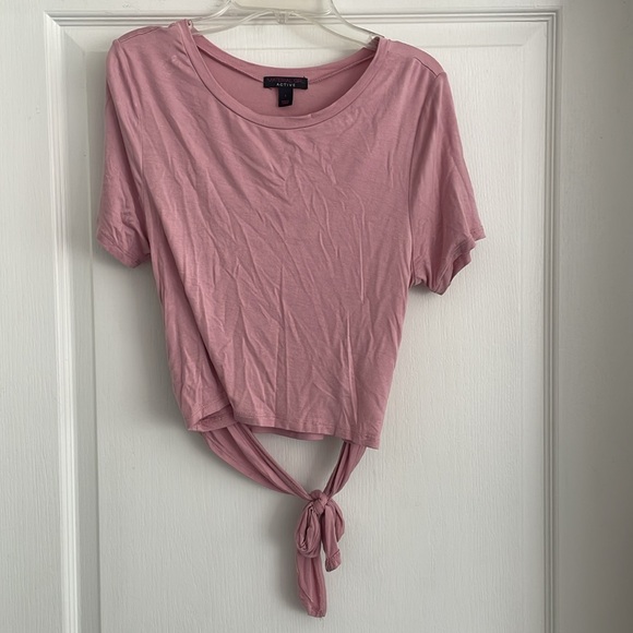 Material Girl Active Tie Waist Tshirt - Picture 1 of 1